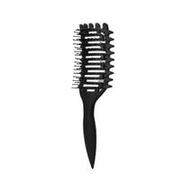 Curly Hair Comb Anti-Static Scalp Massage Brush Hollow Anti-Tangle Hair Styling Comb Detangling Hairdressing Tools juoda