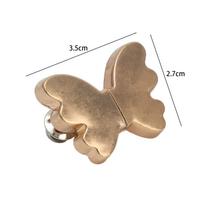 Curtain Magnetic Buckle Butterfly Curtain Magnetic Closure Buckle Prevent Light Leakage Shower Curtain Magnet Buttons Fastener 3 pair auksas
