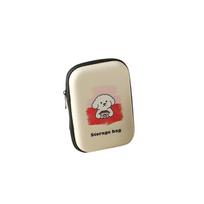 Zipper Earphone Storage Bag Cartoon Insulin Storage Box Cute Digital Storage Bag  U Disk Dog