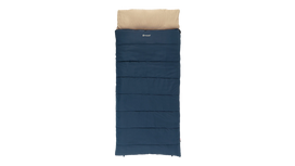 Miegmaišis OUTWELL Contour Lux XL Deep Blue Kairinis užtrauktukas