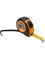 Plieninė ruletė 10 m x 25 mm, automatinis užraktas, du stabdymo mygtukai