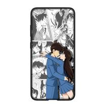 Phone Case for Samsung Galaxy S25 S24 S23 iPhone 16 15 Xiaomi Redmi Note 14 13 12 16E X 11 Pro Max OPPO Moto A3 14C Huawei Detective Conan Anime Cover for Xiaomi Poco X6 švelni smėlinė