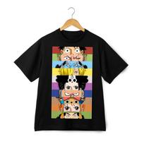 One Piece Crew Faces T-Shirt – Luffy Zoro Sanji Nami Anime Graphic Tee M