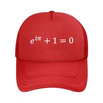 Eilero tapatybė Matematika Įkvėptas formulės meno dizainas Tinklelio beisbolo kepuraitė One Size