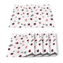 Dandelion And Ladybug Pattern Table Mat Kitchen Decoration Placemat Table Napkin For Wedding Dining Accessories Table Mat 2pcs 30x45cm