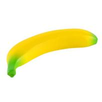 Banano suspaudžiamas žaislas Minkštas streso malšinimo žaislas vaikams ir suaugusiems Tampri banano fidget žaislas koncentracijai ir atsipalaidavimui darbe, mokykloje 9cm yellow