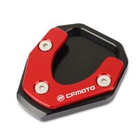 Fit For CF 675NK 675 NK 2025 Motorcycle Accessories CNC Kickstand Sidestand Stand Extension Enlarger Pad CFMOTO Red