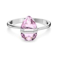 Swarovski Lucent kristalinė apyrankė-žiedas S rožinė