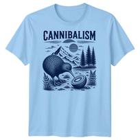 Kiwi Bird Cannibal Cannibalism Unisexs T Shirt New Zealand Fruit Farm Theme Weird S