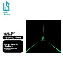 Lingshe (LINGSHE) Mouse Pad, 450*400*5 Fps Gaming-Specific Large Size, 5mm [Thickened Version], Precision Edge-Locked Gaming E-Sports, G-25 Laser