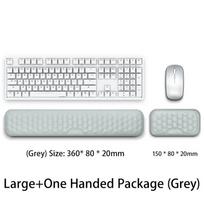 Keyboard Mouse Wrist Rest Pad Memory Foam Hand Rest Support Support Ergonomic Wrist Cushion Pad Memory Foam For Notebook Laptops