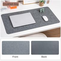 Cowhide Patterned Mouse Pad Non-slip Writing Pad Retro Table Protector  Home Office 60x30cm