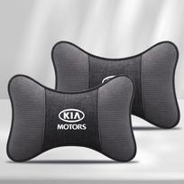 BBEL7 Corduroy Car Interior Seat Neck Pillow Comfortable Headrest For KIA K9 Sportage Niro K5 Carnival EV6 EV9 EV3 Stinger Forte Ceed