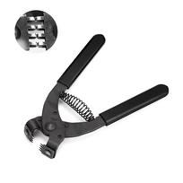 Pricking Iron 4mm Hole Punch Pliers Spacing 2/4 Teeth Silent Leather Hole Punch  Puncher DIY Tool 4 teeth