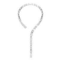 Swarovski Millenia originalaus dizaino krištolinis karoliai, tokio pat stiliaus vyrams ir moterims, baltas 5705789 balta