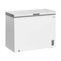 Šaldymo dėžė Midea MDRC411FZE01 293L E klasė laisvai pastatomas aukštis 85cm baltas