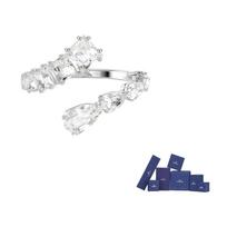 Swarovski Matrix Crystal Bangle M-Original brand box balta
