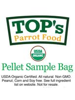 Top's Parrot Food Medium Pellets - Organiczny Granulat Top's Dla Wszystkich Gatunków Papug 57G -Próbka