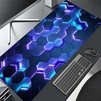 Cool Hexagonal Splicing Mousepad Desk Pad Large Gaming Mouse Pad Gamer Ofice Mat Mouse Pad  Pad Unisex 30cmx60cm(11.8x23.6inch)
