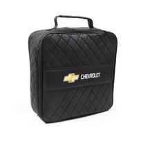 OACEG1 Automobilio įkrovimo pistoletas Odinis krepšys Laikymo dėžutė Automobilio priedai Chevrolet Corvette Montana TrailBlazer Silverado Traverse Camaro gray