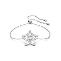 Swarovski Stella Bracelet Rhodium Plated Women's Silver 5617881 sidabras