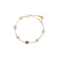 Swarovski Gold Gradient Ball Shiny Bracelet Women's Style 1156235 auksas