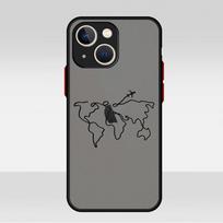 Flowers Heart Case For Apple iPhone 14 13 11 12 Pro 7 XR X XS Max 8 Plus 6 6S SE 2022 14Pro Black Matte Phone Funda iPhone 14