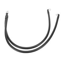 Akumuliatoriaus kabelis 6AWG 6 matmenų maitinimo dėžės vidinis neigiamas, su abiem galais, saulės, jūriniam, valties, kemperio, automobilio 0.6m / 2ft