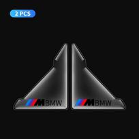 2 vnt. Automobilio durų kampų apsaugos nuo susidūrimo lipdukai Auto lipdukai BMW M Power Performance F10 F31 E36 E39 E87 E90 X3 X5 2pcs black