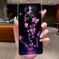For Xiaomi Poco M8 Pro Casing Clear Luxury Fashion Butterfly Flowers Soft Silicone TPU Case For PocoM8 PocoM8Pro 5G Shell Cover Poco M8 Pro 5G