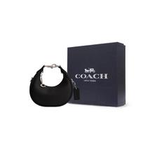 COACH JONIE Karvės odos peties rankinė, įstrižainės rankinė, rankinė Mini moteriška juoda Gift Box Set (Basic Set + Black Gift Box) juoda