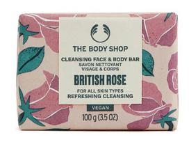 Veido ir kūno muilas The body shop british rose, 100 g