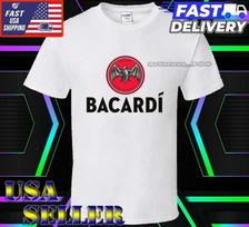 New Shirt Bacardi Rum Logo T-Shirt Funny American Usa Unisex Size S-5XL M