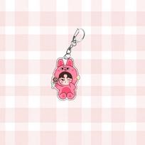 1pc Stray Kids SKZOO Keychain Animal Costume with Lightstick Key Ring Bag Pendant Bang Chan Lee Know Changbin Hyunjin Han Felix Seungmin I.N STAY Gift CHANGBIN