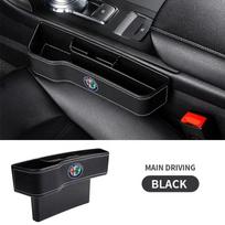 BDEYK1 1 vnt. Odinė automobilio sėdynės tarpelio daiktadėžė Telefonui, raktams, organizatorius Alfa Romeo Giulia Stelvio Junior Tonale 33 Stradale 4C Giu