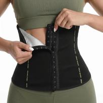 Women Waist Trainer Belt - Slimming Sauna Waist Trimmer Belly Band Sweat Sports Girdle Belt Weight Loss S juoda