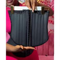25 Steel Bones Underbust Waist Trainer Front Longer Waist Cinchers Gaine Latex Short Torso Belly Slimmer Hourglass Body Shaper Xxs balta