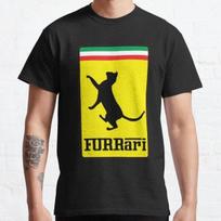 FURRari, Cat Funny Design Best Gift Idea Classic T-Shirt S-3XL XL