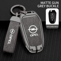 BBGV3 Odinė Cinko Lydinio Automobilio Raktų Dėklas Dangtelis Apsauginis Korpusas Raktų Pakabukas Opel Mokka Corsa Astra Phev Grandland Hibridiniam Automobiliui Raktų Aksesuarai