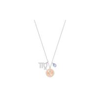 Swarovski Zodiako Zodiako serija Mergelė Chromuotas karoliai Moteriški Rožinis 5349224 raudona