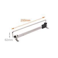 Parts Pull Out Hanger NeW 1PCS Iron + Plastic Rail Storage Wardrobe Clothes Extending Rack Holder High Quality