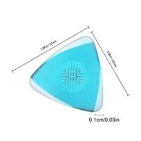Acoustic Guitar Picks Nylon Non-Slip Music Accessories Acoustic Guitar Strings Finger Picks for Musicians Women Men Daruan mėlyna