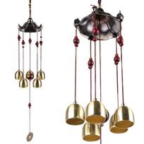 5 Copper Wind Chime Ancient Coin Bells Decor Garden Yard Gifts Hanging Metal Outdoor WindChimes 2020 High Quality