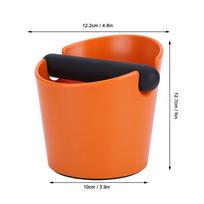 Anti-Slip Base Coffee Knock Box Non-Slip Barista Knock Box Coffee Residue Bucket  For Coffee Shop