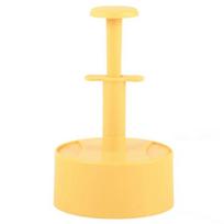 Hand Press Type Burger Patty Maker Non-stick Meat Pie Making Mold  Kitchen Newbie geltona