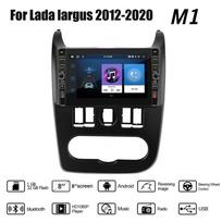 8 colių Android 2 Din automobilio radijo daugialypės terpės vaizdo grotuvas skirtas Lada largus 2012-2020 su mygtuko rankenėle GPS navigacijos garso Carplay 2+32GB 1+32GB