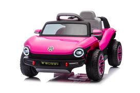 Vaikiškas elektromobilis Kikka Boo Volkswagen E Buggy 12V su nuotoliniu valdymu ir odine sėdyne