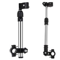 Wheelchair Bike Umbrella Stands Adjustable Swivel Stainless Steel Umbrella Clamp Bracket Stroller Umbrella Holder Rain Gear Tool