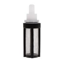 Akvariumo įleidimo filtras Nerūdijančio plieno mikro tinklelio dangtelis Žuvims bakui Vandens siurblio filtro priedai Tinka 7 mm 8 mm ID žarnai white