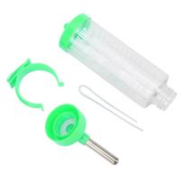 Hamster Water Bottle Dispenser Automatic No Drip Hamster Drinking Fountain for Small AnimalsGreen žalia